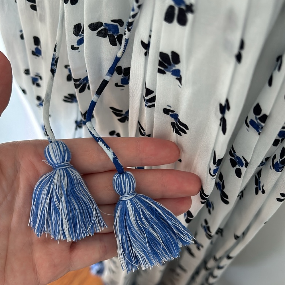 Roller Rabbit tile print halter maxi - Picture 7 of 8
